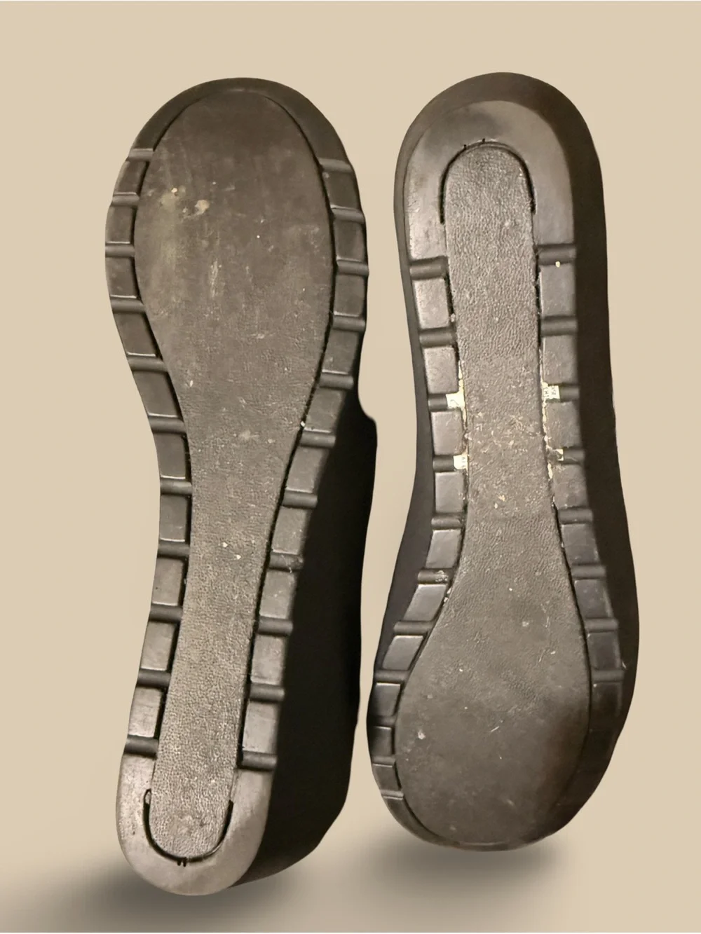 Steve Madden Silver-Taupe Woven Wedge Sneakers